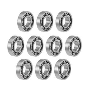 uxcell 681XK Deep Groove Ball Bearings 1.5mm Inner Dia 4mm OD 1.2mm Bore Open Type Chrome Steel Z2 10pcs