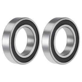 uxcell 623-2RS Deep Groove Ball Bearings 3mm x 10mm x 4mm Double Sealed Chrome Steel P6(ABEC3) 2pcs