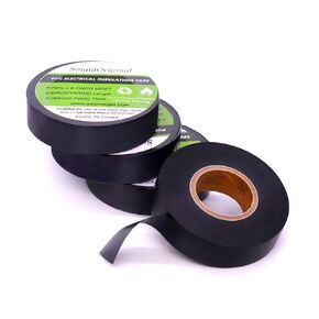 UL/CSA Electrical Tape White 3/4 Inch by 60 Feet 4 Pack Waterproof Flame Retardant Indoor Outdoor High Temperature Resistance (60Ft White)