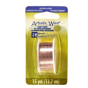 Beadalon Craft Wire, 28, Rosegold