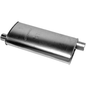 Walker Exhaust Quiet-Flow Stainless Steel 22512 Direct Fit Exhaust Muffler 2.5" Inlet (Inside) 2.25" Outlet (Inside)