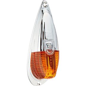 Grote 45333 Yellow Deluxe Die-Cast Cab Marker Light