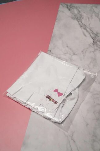 Girls Cosplay Waist Apron With Pocket Tight Costume, White Half Apron Kitchen Party Favors in Saudi Arabia