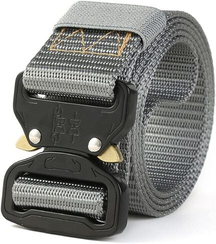 Tactical Belt Outdoor Hunting Multi-function Alloy Buckle Marine Corps Canvas Belt in Saudi Arabia
