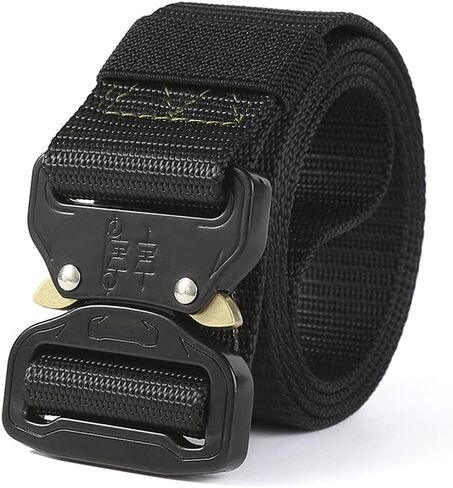 Tactical Belt Outdoor Hunting Multi-function Alloy Buckle Marine Corps Canvas Belt in Saudi Arabia