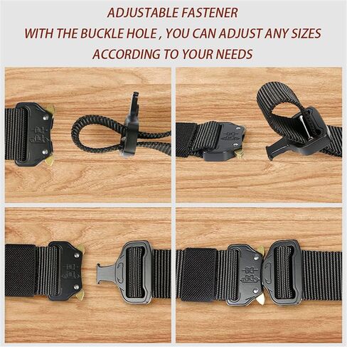 Tactical Belt Outdoor Hunting Multi-function Alloy Buckle Marine Corps Canvas Belt in Saudi Arabia