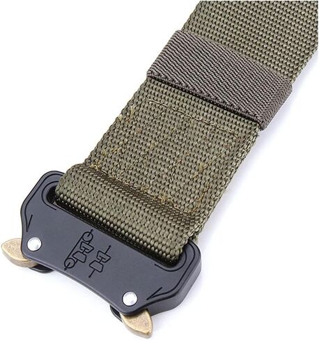 Tactical Belt Outdoor Hunting Multi-function Alloy Buckle Marine Corps Canvas Belt in Saudi Arabia