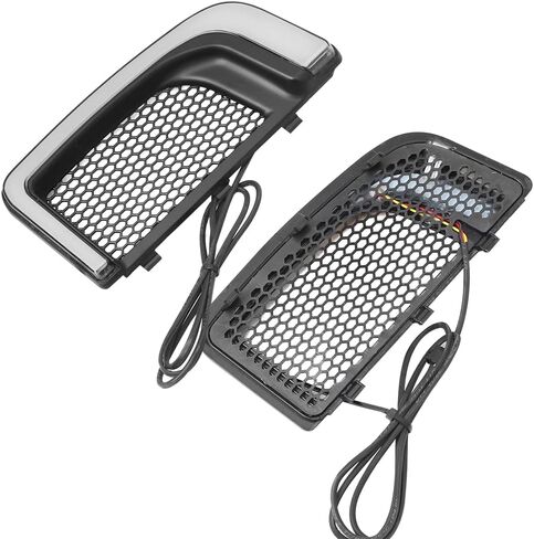 Motorcycle LED Fairing Lower Grills Running Light Fits for Harley Touring Street Electra Glide Tri Glide FLHTK FLHTCU FLHTKSE 2014-2020 in Saudi Arabia