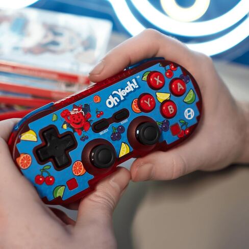 Hyperkin Limited Edition Official Kool-Aid Pixel Art Bluetooth Controller - Officially Licensed - For Nintendo Switch®, PC, Mac®, Android®, iOS® (Oh Yeah) in Saudi Arabia