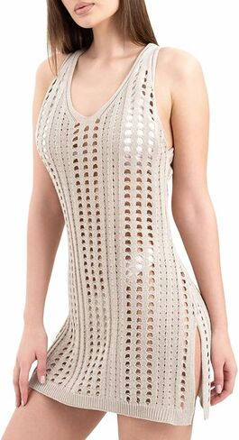 Swimsuit Coverup for Women, Crochet Coverups for Women, Bathing Suit Cover Up for Women, Summer Dresses in Saudi Arabia