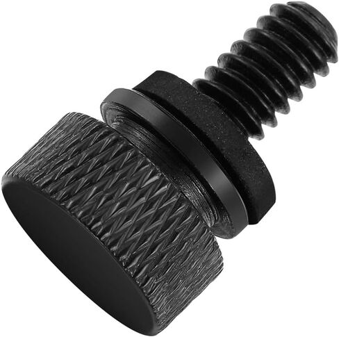 برغي مقعد خلفي أسود PBYMT متوافق مع Harley Softail Dyna Sportster Touring Street Glide Electra Road King 1997-2024 in Kuwait