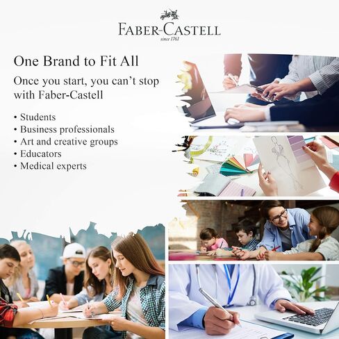 Faber-Castell Textliner 38 Pastel Highlighter Pen(Box of 10, Lemon) -2 Line Widths for broad and fine marking, Unique Soft Pastel Colors, Clipped Holder, Great Marking Performance For Adults & Kids in Saudi Arabia