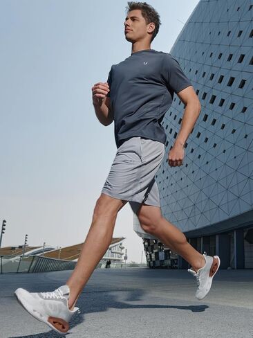 NORTHYARD Men's Athletic Running Shorts 7 Inch Quick Dry Lightweight Workout Gym Training Outdoor Sports Shorts in Kuwait