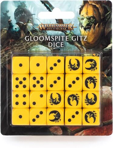 Warhammer - Age of Sigmar - GLOOMSPITE GITZ DICE in Saudi Arabia