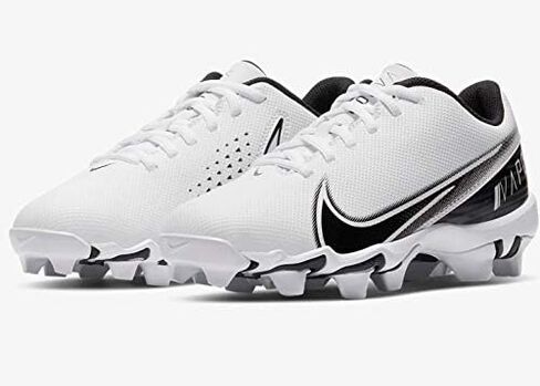 كرة القدم Nike Kids Vapor Shark BG (طفل صغير/طفل صغير/طفل كبير) أسود/أبيض 2 طفل صغير M in Kuwait