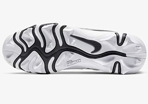 كرة القدم Nike Kids Vapor Shark BG (طفل صغير/طفل صغير/طفل كبير) أسود/أبيض 2 طفل صغير M in Kuwait