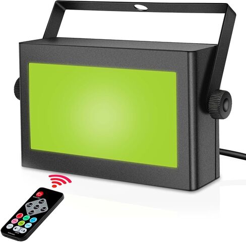 ضوء ستروب للحفلات - 96 RGB LED مع جهاز التحكم عن بعد والصوت المنشط ضوء ستروب لحفلات الغرفة وحفلات الرقص وحفلات الزفاف وأعياد الميلاد وإضاءة DJ in Kuwait