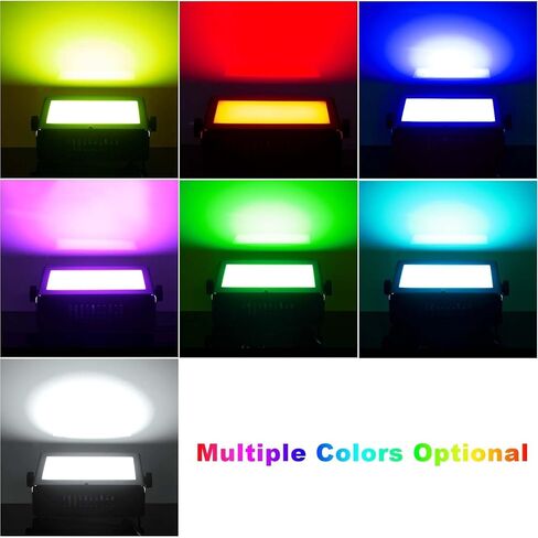 ضوء ستروب للحفلات - 96 RGB LED مع جهاز التحكم عن بعد والصوت المنشط ضوء ستروب لحفلات الغرفة وحفلات الرقص وحفلات الزفاف وأعياد الميلاد وإضاءة DJ in Kuwait