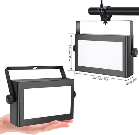 ضوء ستروب للحفلات - 96 RGB LED مع جهاز التحكم عن بعد والصوت المنشط ضوء ستروب لحفلات الغرفة وحفلات الرقص وحفلات الزفاف وأعياد الميلاد وإضاءة DJ in Kuwait