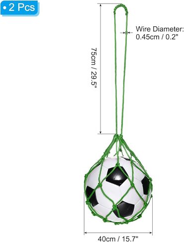 PATIKIL Solo Soccer Training Ball Net Football Kick Practice Bungee Juggling Net Soccer Training Equipment in Kuwait