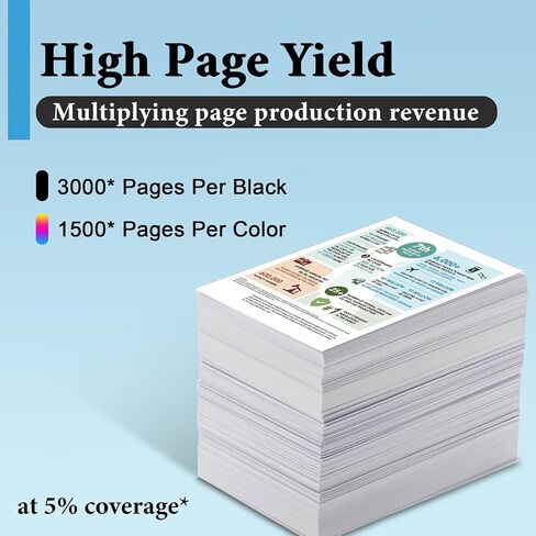 خراطيش حبر LC3037 فائقة الإنتاجية (5 عبوات، 2BK/1C/1M/1Y) - مجموعة خرطوشة حبر LC3037 XXL متوافقة مع Eout لاستبدال طابعة Brother LC3037 Ink MFC-J5845DW MFC-J5945DW، LC3037XXL in Kuwait