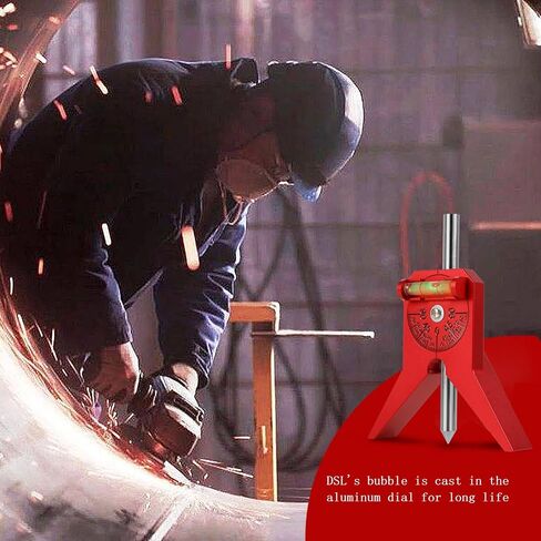 14797 Replacement Dial Set Welding Level DSL, 180 Degree Adjustable Protractor, Reads in 2.5 degree increments, Fit for Curv-O-Mark tools #4, 6, 7, 8, 20, and #33 in Kuwait