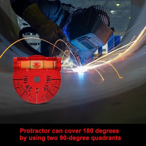 14797 Replacement Dial Set Welding Level DSL, 180 Degree Adjustable Protractor, Reads in 2.5 degree increments, Fit for Curv-O-Mark tools #4, 6, 7, 8, 20, and #33 in Kuwait