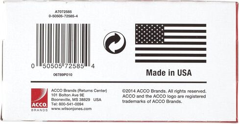 ACCO Non-Skid Paper Clips, No.4 Jumbo Size, Silver, Box of 100 Clips, 1 Box (72585) in Saudi Arabia