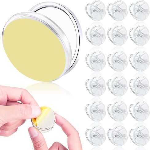 20 Pieces Self Adhesive Wall Clips for Tapestry Photo Paper Flag Hanger Clips Double Sided Adhesive Spring Clips for Home Office in Saudi Arabia
