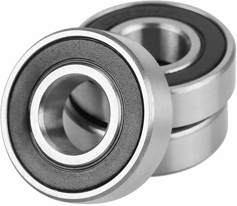 6306-2RZ Bearings, 30x72x19mm Ball Bearing 6306RZ Double Rubber Sealed Shielded Bearing ID 30mm, OD 72mm, Thickness 19mm Ball Bearing, Professional High-Speed Deep Groove Ball Precision Motor Bearings in Saudi Arabia