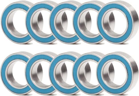 MR106-2RS Precision Ball Bearing 6x10x3mm,ABEC-3 6x10x3 Blue Rubber Sealed Ball Bearings (Pick of 10pcs) in Saudi Arabia