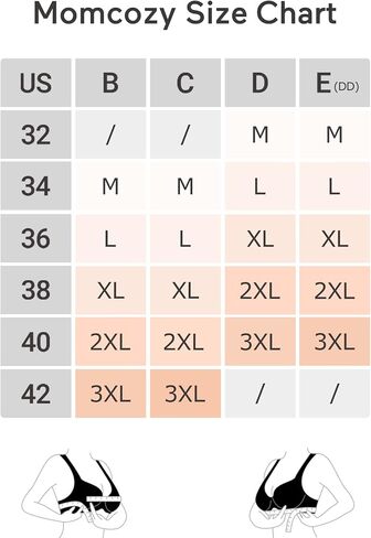 Momcozy Seamless Nursing Bra Womens Comfort Soft Breastfeeding Support Bra Maternity Wireless Bralette Beige in Saudi Arabia