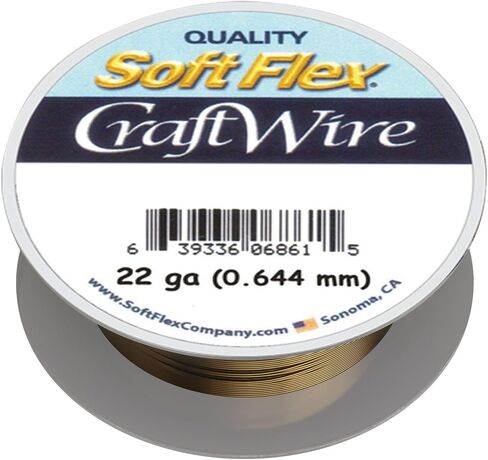 22 Gauge Craft Wire - Permanently Colored Copper Wire - 14 Meters Jewelry Making Ornament Wire in Saudi Arabia