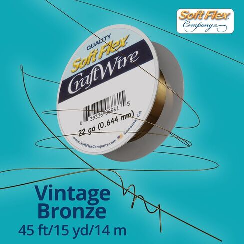 22 Gauge Craft Wire - Permanently Colored Copper Wire - 14 Meters Jewelry Making Ornament Wire in Saudi Arabia