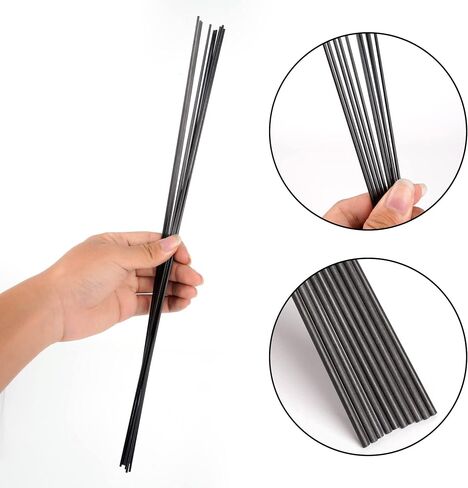 Carbon Fiber Rod, 10 Pieces 400mmX 1mm Carbon Fiber Matte Pole for Model Airplane Kites DIY Craft in Saudi Arabia