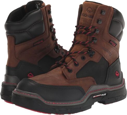 WOLVERINE Men's Raider DuraShocks Heavy Duty CarbonMax 8" Construction Boot in Saudi Arabia