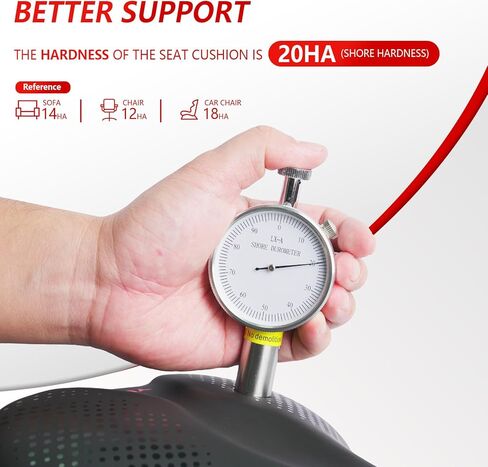 مقعد الدراجة I مقعد الدراجة للرجال والنساء، سرج دراجة مقاوم للماء مع مقبض I تمرين مقعد الدراجة لتمارين Peloton Echelon BMX، MTB ودراجات الطريق in Kuwait