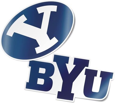 Desert Cactus Brigham Young University Cougars BYU Cougs Sticker Vinyl Decal Laptop Water Bottle Car Scrapbook (4 Inch Set V1) in Saudi Arabia