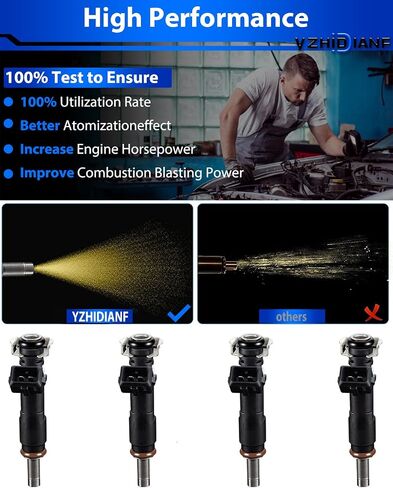 Upgraded FJ1153 Fuel Injectors Fits For:-Chevy Cruze 2011 2012 2013 2014 2015 Sonic 2012-2015, L4 1.8L 800-2189N (set of 4) in Saudi Arabia