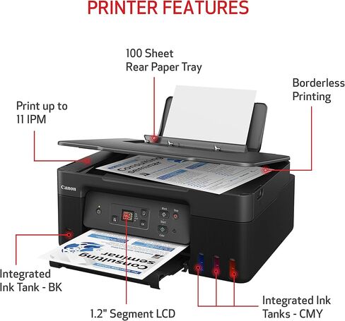 Canon PIXMA G2270 - طابعة MegaTank الكل في واحد in Kuwait