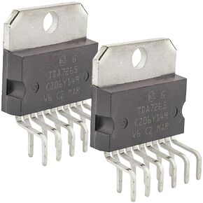 TDA7265 Audio Audio Audio Amplifier IC (2 - Pack) - 25W × 2 الإخراج ، ± 6V ~ ± 18V ، لمكبرات الصوت DIY ، مشاريع الصوت والصوت in Kuwait