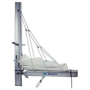 Nautos 003rfs - Lazy Jack Type C - حجم كبير - 39 إلى 46 قدم قوارب شراعية - مجموعة كاملة مع حبل و 4 أحزمة فورلينج in Kuwait