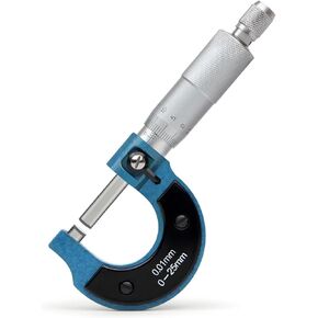 أداة ميكرومتر 0-25 مم خارج ميكرومتر 0.01 مم قياس دقة قياس أدوات الفرجار in Kuwait