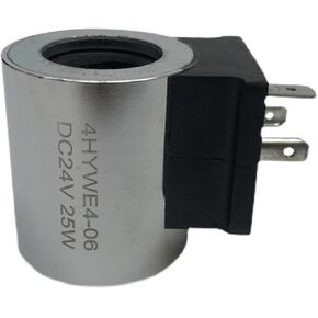 1PCS hydraulic solenoid valve coil 4HYWE4-06 inner diameter 14mm height 40mm DC12V DC24V 25W(DC12V) in Kuwait
