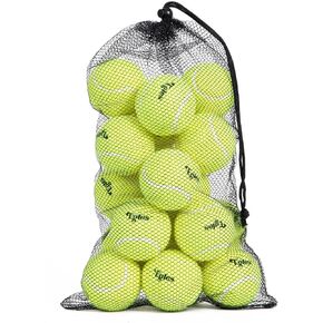 Egles 12/20/60 Packs Tennis Balls for Training and Dogs, High Elasticity Practice Tennis Ball with Mesh Bag for Transport and Beginner Exercise, Durable Pet Playing Tennis Ball Set in Saudi Arabia