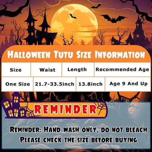 Mepase 12 Pcs Halloween Witch Tutu Outfit Set for Women Include 3 Pcs Witch Tutu 3 Pcs Witch Hat 3 Pairs Striped Thigh High Socks 3 Pcs Witch Broom Witch Costume Set for Halloween Cosplay Party in Kuwait