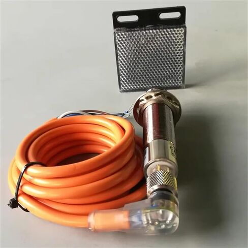 Sensor Switch PNP 4Wire 2M المسافة NO+NC نوع المرآة العاكسة للأشعة تحت الحمراء مع موصل المستشعر in Saudi Arabia