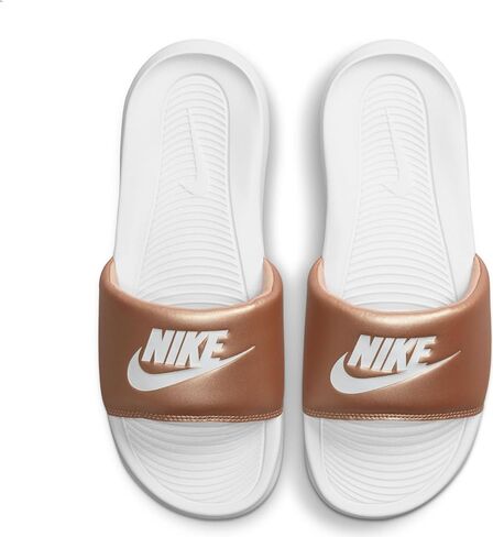 Nike Golf Ladies Victori One Print Slides Chutney/White/Black Size 10 Medium in Saudi Arabia