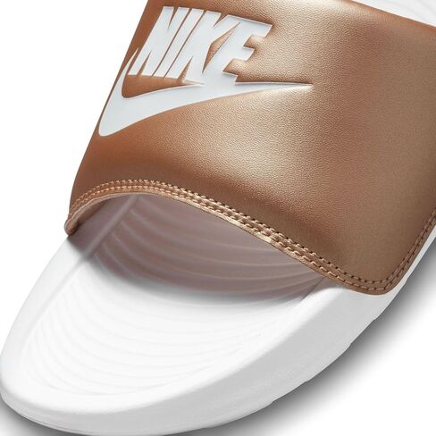 Nike Golf Ladies Victori One Print Slides Chutney/White/Black Size 10 Medium in Saudi Arabia