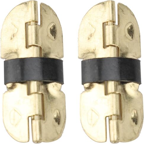 100 Pcs Spring Hinge, Sturdy Iron Self Closing Spring Loaded Hinge for Glasses Case Jewelry Box in Saudi Arabia